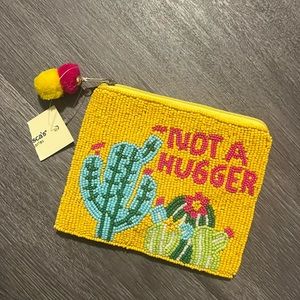Cactus beaded coin purse from Francesca’s